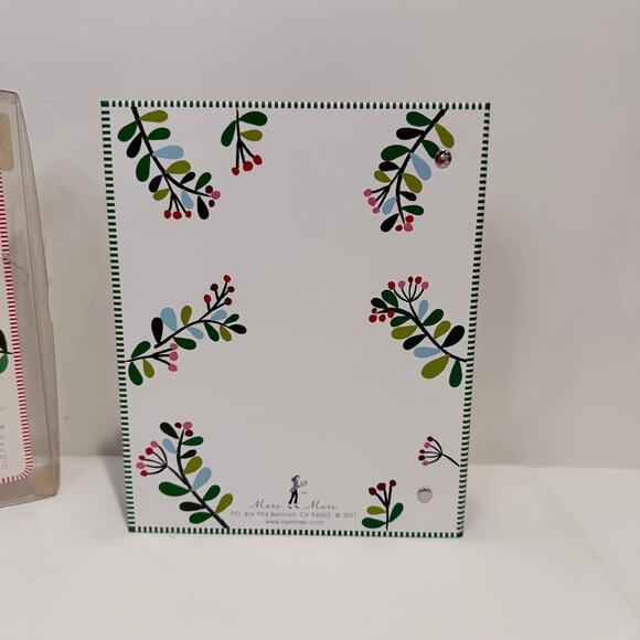 Holiday Christmas Eat Drink and Be Merry Recipe File Cookbook Folder Journal - Picture 5 of 12